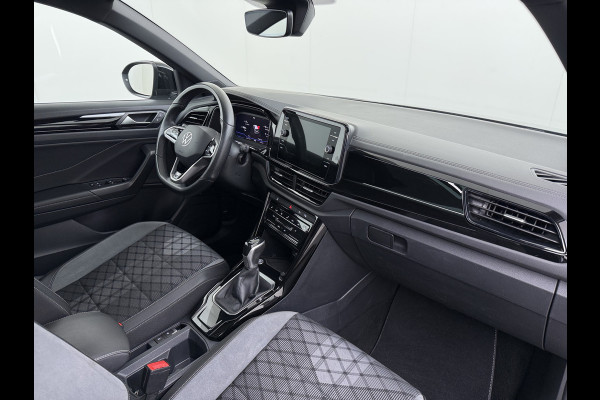 Volkswagen T-Roc 1.5TSI Automaat R-Line Panoramadak Stoelverwarming Adap.Cruise Virtal Cockpit Camera Elek.Achterklep Navi Apple Carplay Android  Keyless Pdc Privacy Glas Lmv Led DAB+ Licht-Regensensor