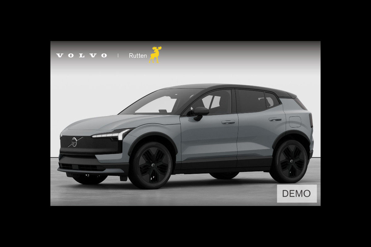 Volvo EX30 Cross Country 428PK Twin Performance Ultra AWD / Cross Country Experience-pakket/ Adaptieve cruise control/ Panoramadak/ BLIS/ Parkeersensoren met 360 camera / Getint Glas / Stoel en stuurwielverwarming / Elektrische stoelen / Apple carplay / Elektrische achterklep / Keyless entry