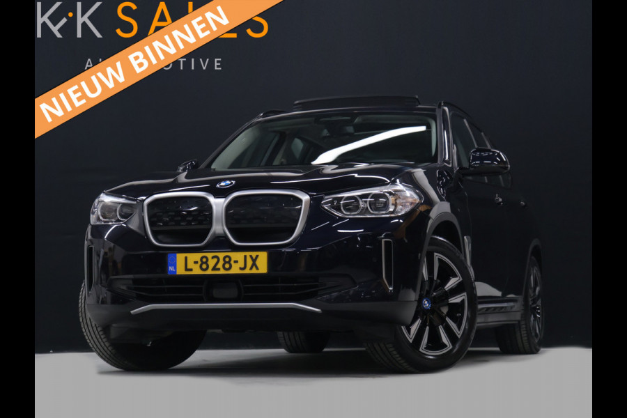 BMW iX3 High Executive 80 kWh [SCHUIFKANTELDAK, APPLE CARPLAY, ANDROID, MEMORY SEATS, STOELVERWARMING, ADAPTIVE CRUISE, CAMERA, PDC V+A, ELEKTRISCHE ACHTERKLEP, LED, NAVIGATIE, NIEUWSTAAT]