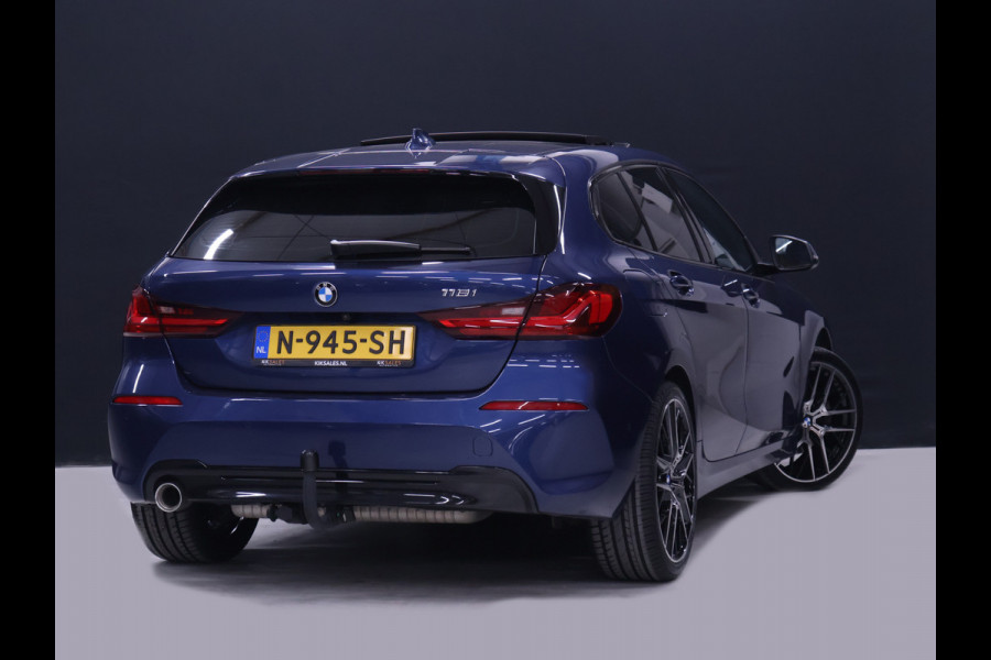 BMW 1-serie 118i M Sport [SCHUIFKANTELDAK, APPLE CARPLAY, ANDROID AUTO, STOELVERWARMING, STUURVERWARMING, ACHTERUITRIJCAMERA, PDC V+A, LED KOPLAMPEN, SPORTSTOELEN, 2-ZONE CLIMATE CONTROL, CRUISE CONTROL, NIEUWSTAAT]