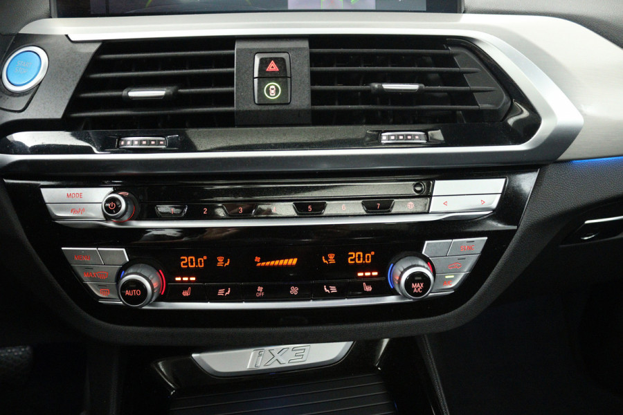 BMW iX3 High Executive 80 kWh (PANO, 360 CAMERA, H/K AUDIO, SFEERVERLICHTING, ADAPTIVE CRUISE, TREKHAAK WEGKLAPBAAR, AUTOPILOT)