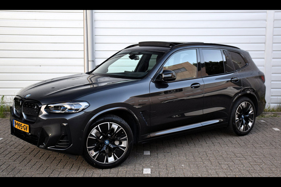 BMW iX3 High Executive 80 kWh*M-Pakket*Pano*Head-up*360Cam*Trekhaak*Enz