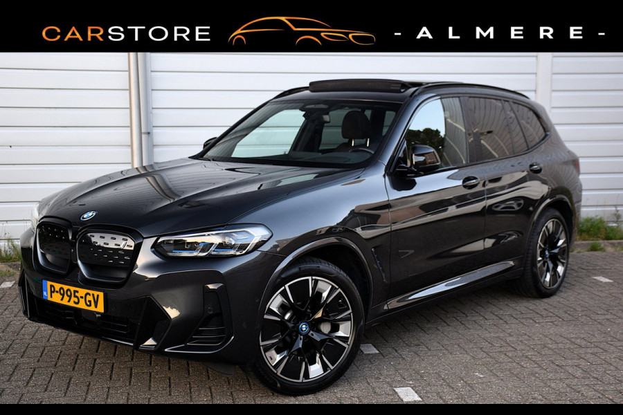 BMW iX3 High Executive 80 kWh*M-Pakket*Pano*Head-up*360Cam*Trekhaak*Enz