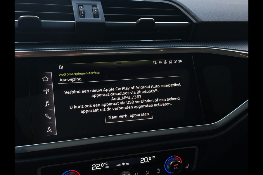 Audi Q3 Sportback 45 TFSI e 3x S-Line Memory | Pano | 360 | Sfeer | ACC | 11/21