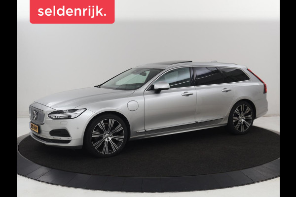 Volvo V90 2.0 T6 Plug In AWD Inscription | SOH 97% | Panoramadak | Head-Up | Leder | Harman/Kardon | 20'' | 360 Camera | Stoelverwarming | Carplay | Full LED | Stuurverwarming | PHEV