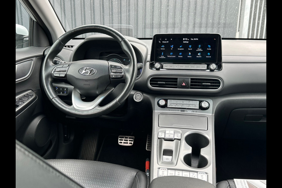 Hyundai Kona EV Premium 64 kWh|Fase 3|Soh100%|Warmtepomp|
