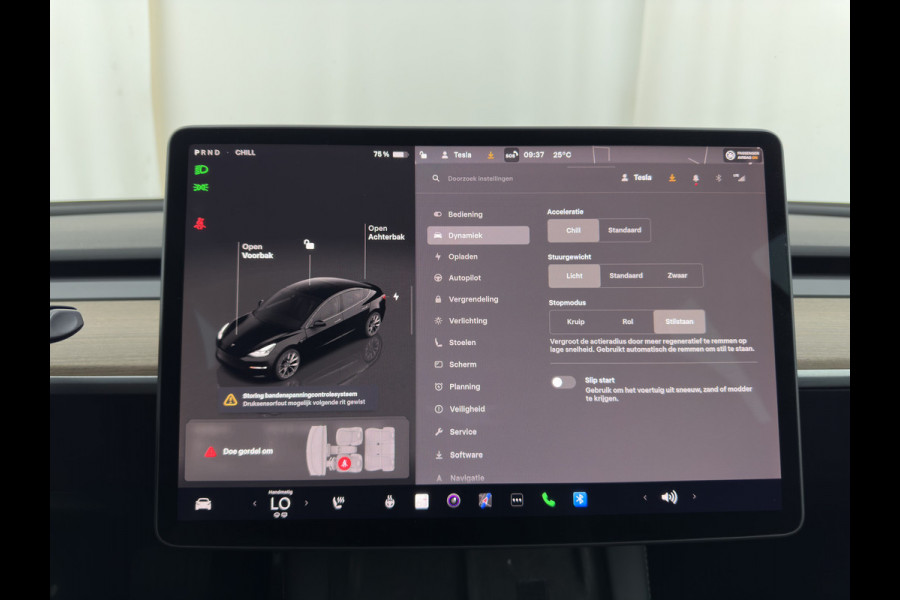 Tesla Model 3 Standard RWD Plus 60 kWh [3-Fase-11kW] {SoH-90%} (INCL-BTW) Aut. *PANO | AUTOPILOT | LEATHER | KEYLESS | FULL-LED | MEMORY-PACK | TOPVIEW | DAB | CARPLAY | DIGI-COCKPIT | LANE-ASSIST | HEATED- COMFORTSEATS | 19"ALU*