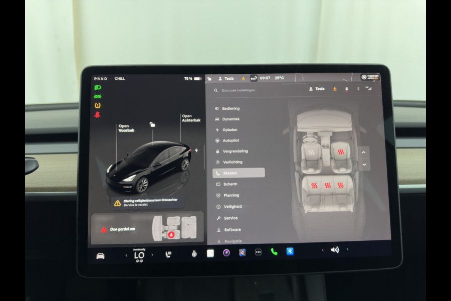 Tesla Model 3 Standard RWD Plus 60 kWh [3-Fase-11kW] {SoH-90%} (INCL-BTW) Aut. *PANO | AUTOPILOT | LEATHER | KEYLESS | FULL-LED | MEMORY-PACK | TOPVIEW | DAB | CARPLAY | DIGI-COCKPIT | LANE-ASSIST | HEATED- COMFORTSEATS | 19"ALU*