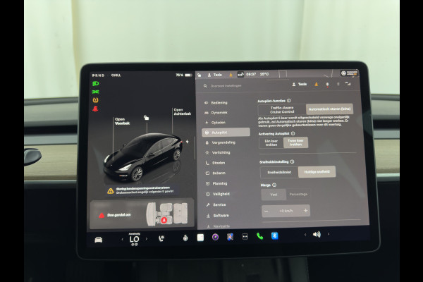 Tesla Model 3 Standard RWD Plus 60 kWh [3-Fase-11kW] {SoH-90%} (INCL-BTW) Aut. *PANO | AUTOPILOT | LEATHER | KEYLESS | FULL-LED | MEMORY-PACK | TOPVIEW | DAB | CARPLAY | DIGI-COCKPIT | LANE-ASSIST | HEATED- COMFORTSEATS | 19"ALU*