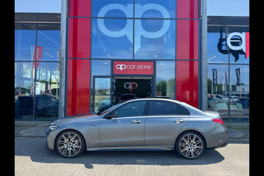 Mercedes-Benz C-Klasse AMG 43 4MATIC Vol | Panorama | Burmester | Head-Up | 3D Camera | Stoelventilatie | BTW |
