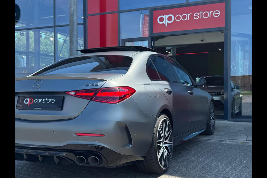 Mercedes-Benz C-Klasse AMG 43 4MATIC Vol | Panorama | Burmester | Head-Up | 3D Camera | Stoelventilatie | BTW |