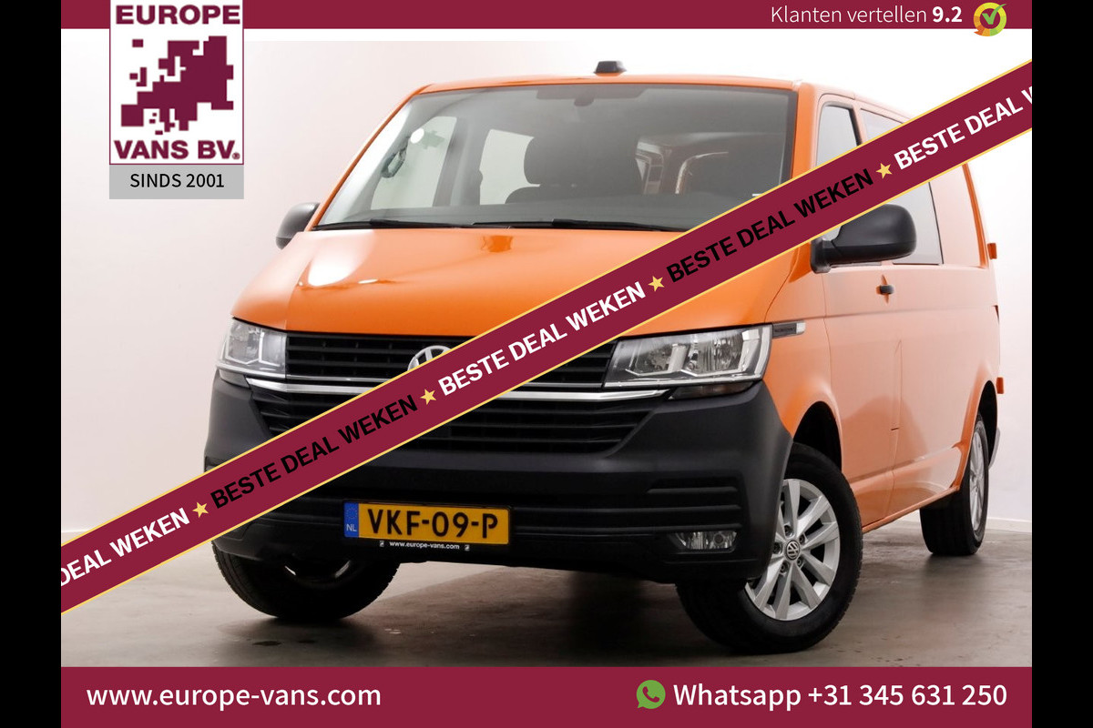 Volkswagen Transporter T6.1 2.0 TDI 110pk Lang D.C. Airco/Navi/Camera 04-2021