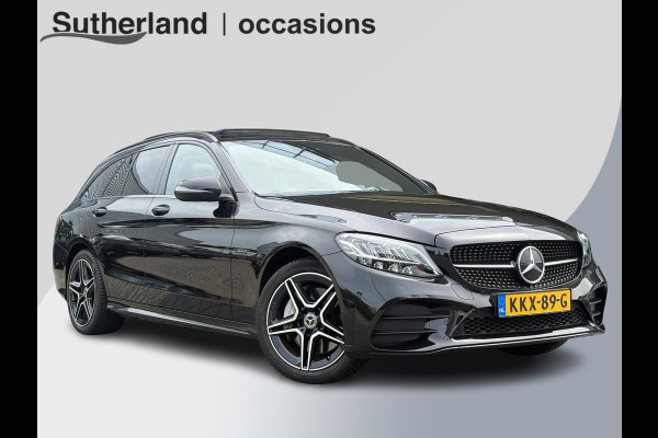 Mercedes-Benz C-Klasse Estate 300e T AMG Line | Plug-in Hybride | PHEV | Panoramadak |  Stoelverwarming | Achteruitrijcamera | Elektrisch verstelbare stoelen | Dealer onderhouden