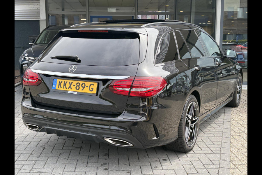 Mercedes-Benz C-Klasse Estate 300e T AMG Line | Plug-in Hybride | PHEV | Panoramadak |  Stoelverwarming | Achteruitrijcamera | Elektrisch verstelbare stoelen | Dealer onderhouden