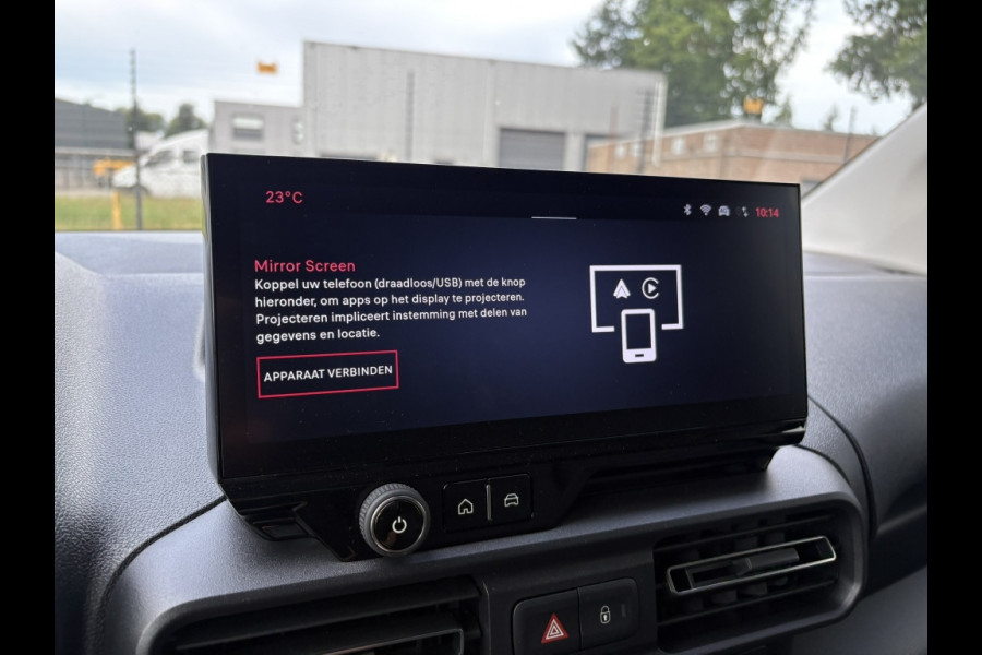 Fiat E-Doblò 50 kWh 3-zits | CarPlay | cruise