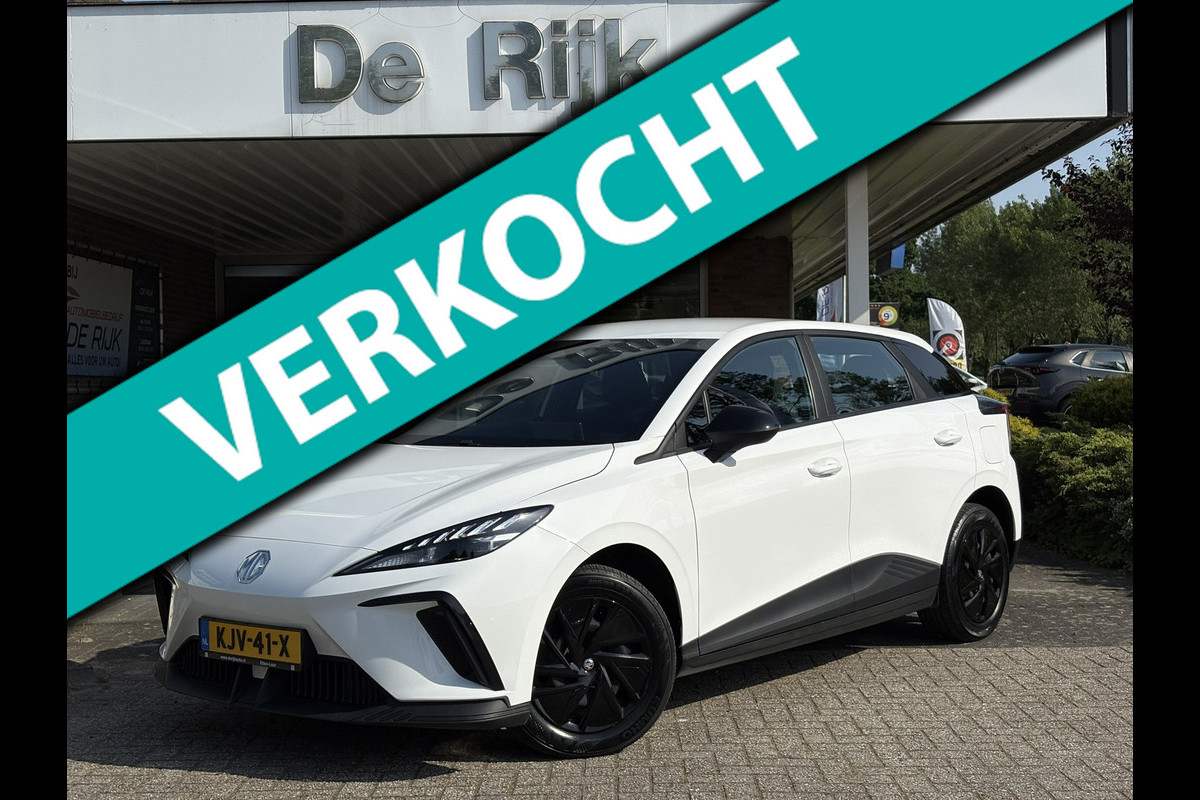 MG Mg4 electric Standard 51 kWh | Apple Carplay/Android Auto, ACC, Climate, PDC, Lichtsensor | Dealeronderhouden! |