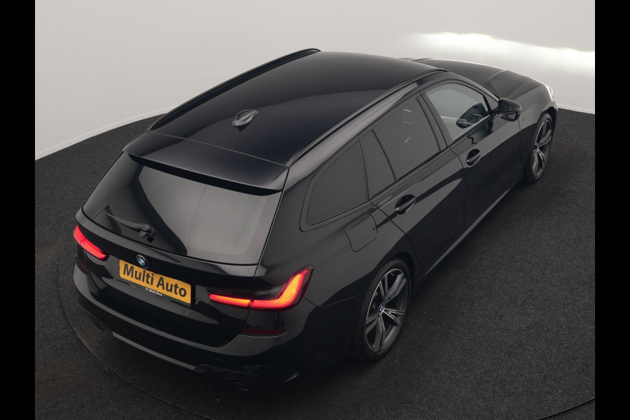 BMW 3 Serie Touring 330e M Sport PHEV 293pk Dealer O.H. | Trekhaak Af Fabriek | Adaptive Cruise | Head Up | 360 Camera | Adaptief Onderstel | Alcantara Sportstoelen & Stuur Verwarmd | Laser LED | Sfeerverlichting | Keyless | Blis | Apple Carplay | Plug In Hybrid |