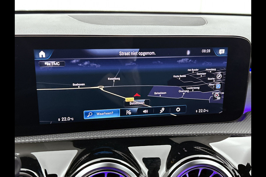 Mercedes-Benz A-Klasse 180 Business Solution AMG Lichtmetalen velgen | Navigatie | MBUX wide screen | Parking support | Inclusief 24 maanden MB Certified garantie voor Europa.