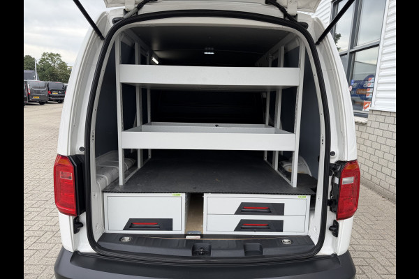 Volkswagen Caddy 2.0 TDI L2H1 BMT Maxi Comfortline / vaste prijs rijklaar € 15.950 ex btw / euro 6 / bpm vrij / ingerichte laadruimte / ex KPN / airco / cruise / pdc achter / omvormer !