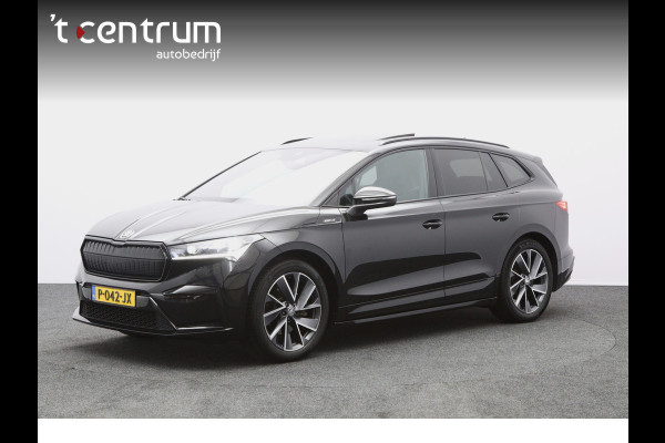 Škoda ENYAQ iV 60 KWH 180 PK Sportline, SOH 92 %, Panoramadak, Trekhaak