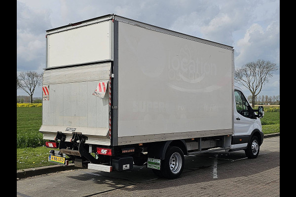 Ford Transit 350 2.0 TDCI L4 Bakwagen Laadklep Dubbel lucht Airco Hollandia Klep Cruise 3 Zits Euro6 170 PK