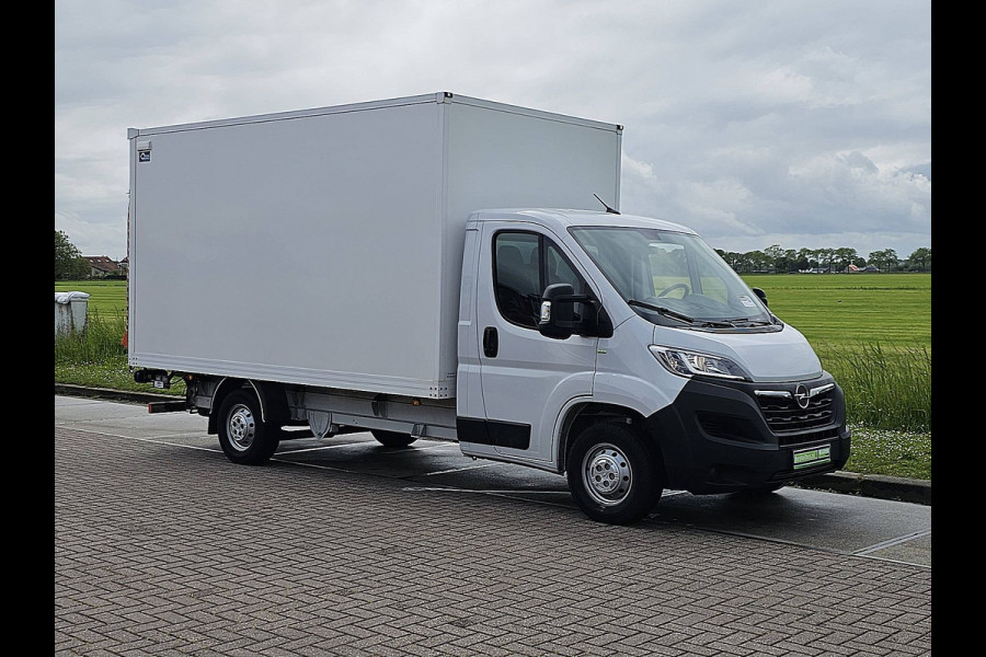 Opel Movano 3.5t L4 Bakwagen Laadklep Hollandia Airco 3 Zits Cruise Control Euro6 140 PK