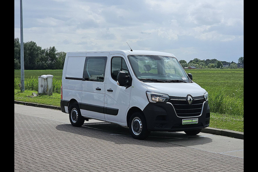 Renault Master L1H1 Comfort Dubbel Cabine Airco 136Pk NAP Euro6 1e Eigenaar