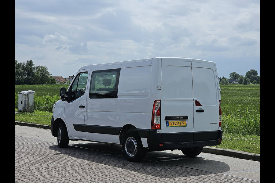 Renault Master L1H1 Comfort Dubbel Cabine Airco 136Pk NAP Euro6 1e Eigenaar