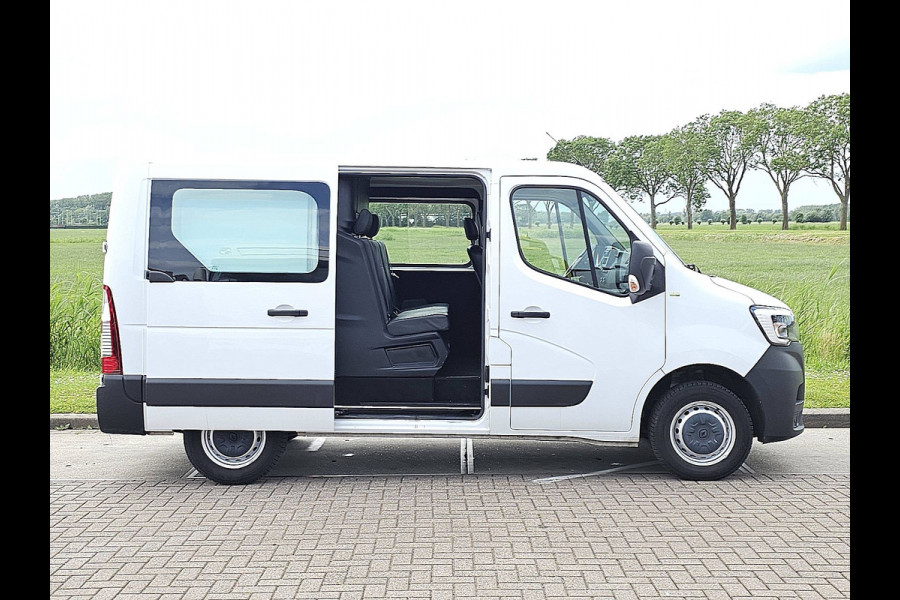 Renault Master L1H1 Comfort Dubbel Cabine Airco 136Pk NAP Euro6 1e Eigenaar
