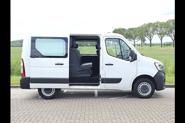 Renault Master L1H1 Comfort Dubbel Cabine Airco 136Pk NAP Euro6 1e Eigenaar