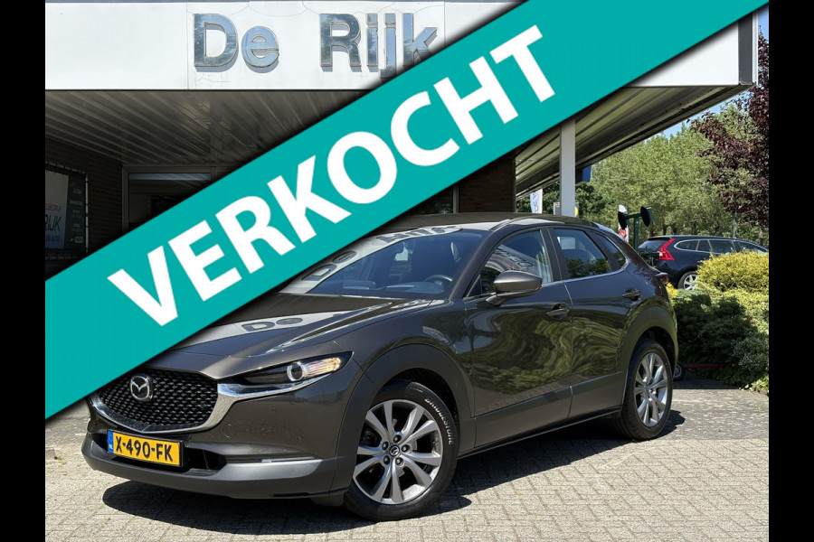 Mazda CX-30 2.0 e-SkyActiv M Hybrid | Navi, Camera, ACC, Carplay/Android, Stoel+Stuurverw., El. A.Klep | Goed onderhouden! |