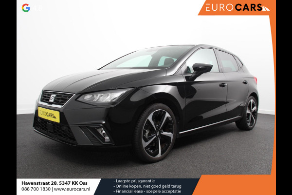 Seat Ibiza 1.0 EcoTSI 110pk Automaat FR Climate Control Adaptieve cruise control LED Keyless Parkeersensoren Verwarmde voorstoelen Achteruitrij Camera Apple Carplay/ Android Auto