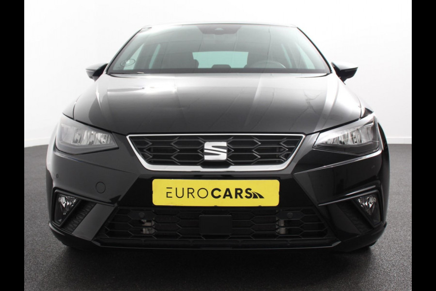 Seat Ibiza 1.0 EcoTSI 110pk Automaat FR Climate Control Adaptieve cruise control LED Keyless Parkeersensoren Verwarmde voorstoelen Achteruitrij Camera Apple Carplay/ Android Auto