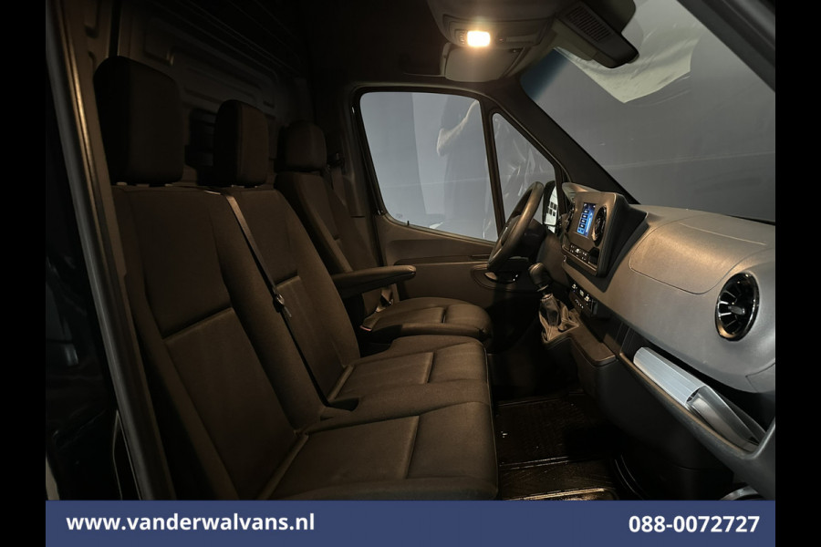 Mercedes-Benz Sprinter 319 CDI 191pk 3.0L V6 L3H2 Euro6 Airco | Camera | Navigatie | Chauffeursstoel | Apple Carplay Cruisecontrol, Android Auto, Stoelverwarming, 270gr Achterdeuren, Bijrijdersbank