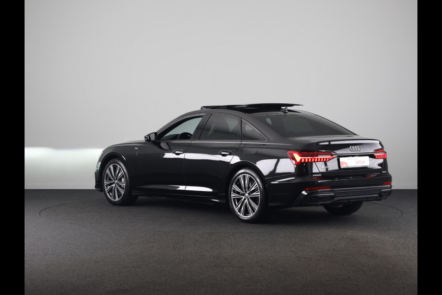 Audi A6 Limousine 50 TFSI e quattro S edition 299pk | SOH 92% | Panoramadak  Lederen bekleding | 360° Camera | Elektrisch verstelbare voorstoelen