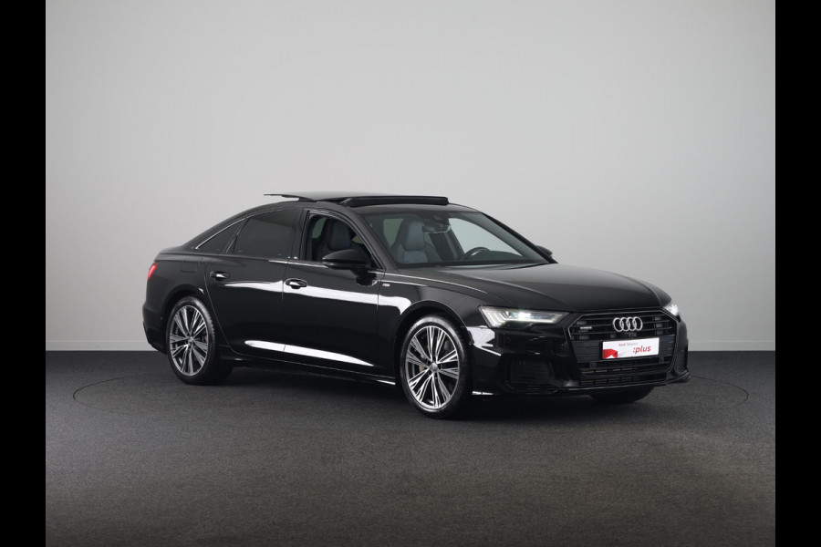 Audi A6 Limousine 50 TFSI e quattro S edition 299pk | SOH 92% | Panoramadak  Lederen bekleding | 360° Camera | Elektrisch verstelbare voorstoelen