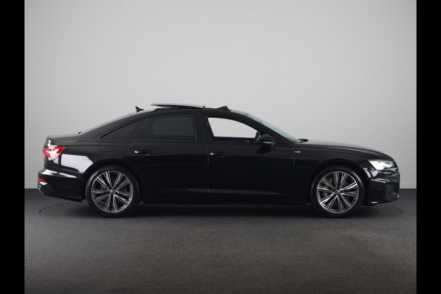 Audi A6 Limousine 50 TFSI e quattro S edition 299pk | SOH 92% | Panoramadak  Lederen bekleding | 360° Camera | Elektrisch verstelbare voorstoelen