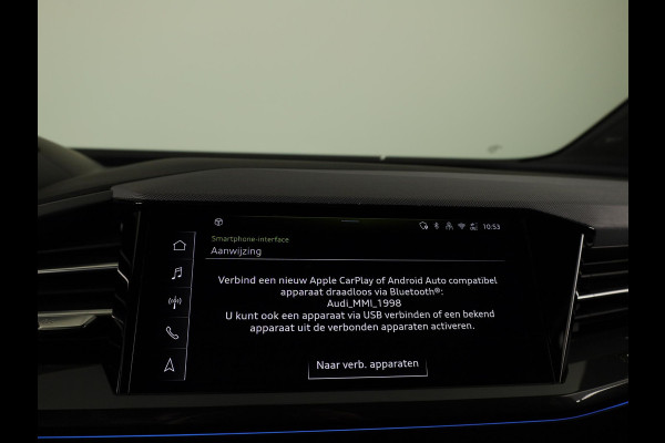 Audi Q4 Sportback e-tron 45 quattro S Edition 82 kWh 286pk | Panoramadak | lederen bekleding | SONOS premium Audio | Parkeercamera|