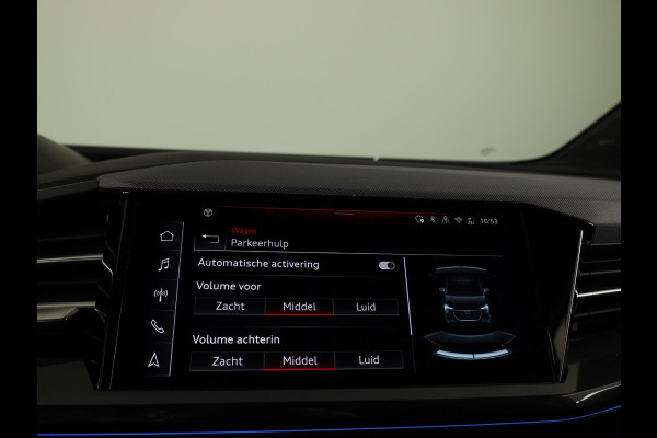 Audi Q4 Sportback e-tron 45 quattro S Edition 82 kWh 286pk | Panoramadak | lederen bekleding | SONOS premium Audio | Parkeercamera|