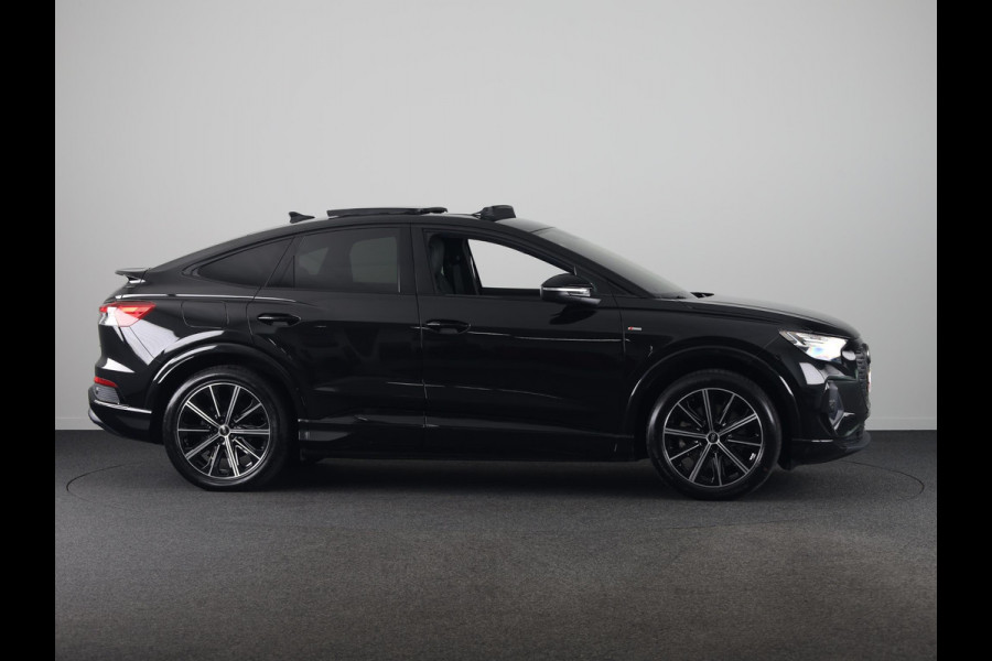 Audi Q4 Sportback e-tron 45 quattro S Edition 82 kWh 286pk | Panoramadak | lederen bekleding | SONOS premium Audio | Parkeercamera|