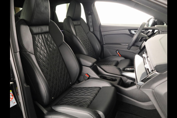 Audi Q4 Sportback e-tron 45 quattro S Edition 82 kWh 286pk | Panoramadak | lederen bekleding | SONOS premium Audio | Parkeercamera|