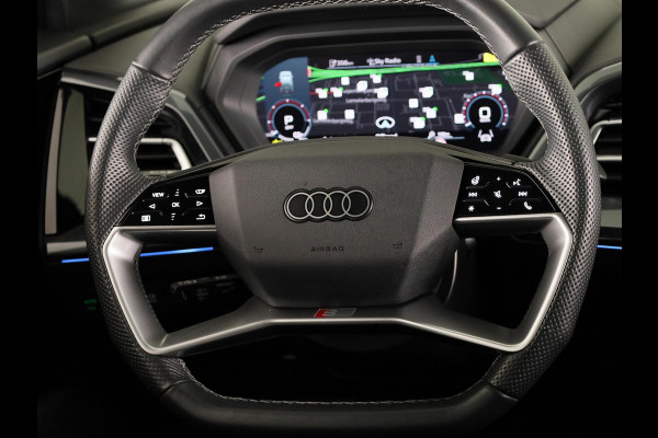 Audi Q4 Sportback e-tron 45 quattro S Edition 82 kWh 286pk | Panoramadak | lederen bekleding | SONOS premium Audio | Parkeercamera|