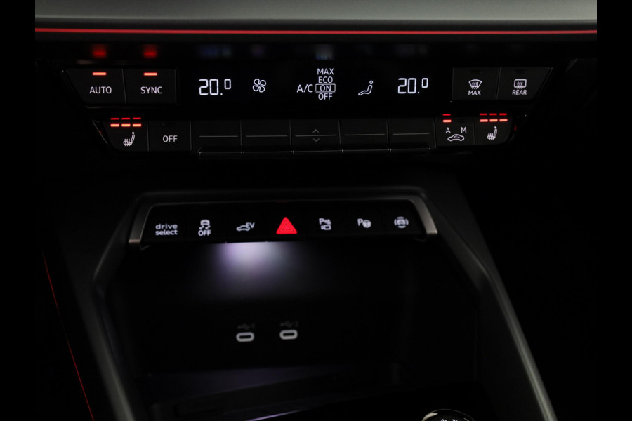 Audi A3 Sportback 40 TFSI e Advanced edition 204 pk S-tronic | Private Lease € 647,00 per maand* | Verlengde garantie | Navigatie | Parkeersensoren (Park assist) | Achteruitrijcamera | Adaptieve cruise control | Stoelverwarming |