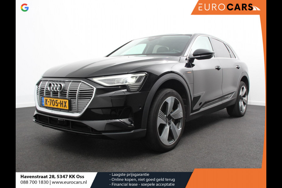 Audi e-tron e-tron 55 quattro Leder Navigatie Trekhaak Led koplampen Tour pakket Virtual cockpit Cruise control adaptief Climate control Lichtmetalen velgen