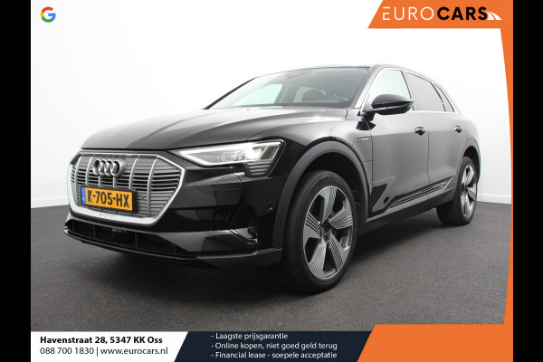 Audi e-tron e-tron 55 quattro Leder Navigatie Trekhaak Led koplampen Tour pakket Virtual cockpit Cruise control adaptief Climate control Lichtmetalen velgen