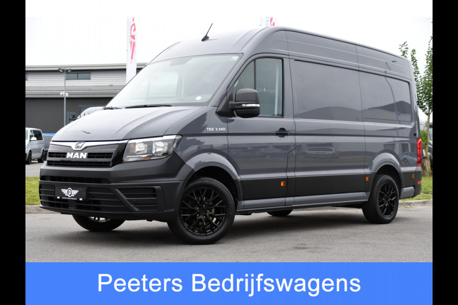 MAN TGE 3.140 35 2.0 L3H3 PB Edition Camera, Carplay, Airco, Multimedia, 140pk, Automaat, 3 Zits, Uniek!