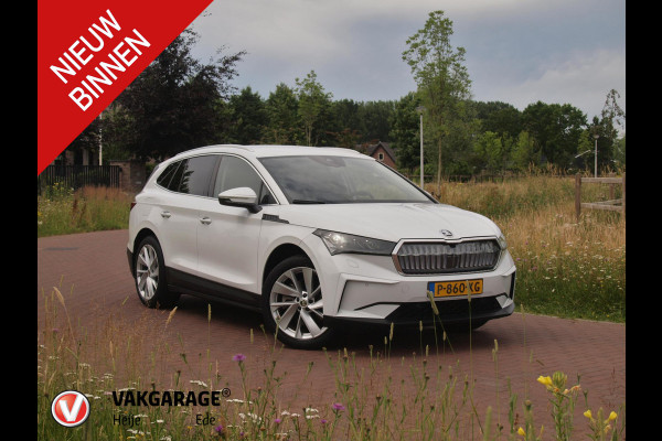 Škoda ENYAQ iV 80 | Camera | Trekhaak | ACC | Sfeerverlichting | Matrix-LED Leer |