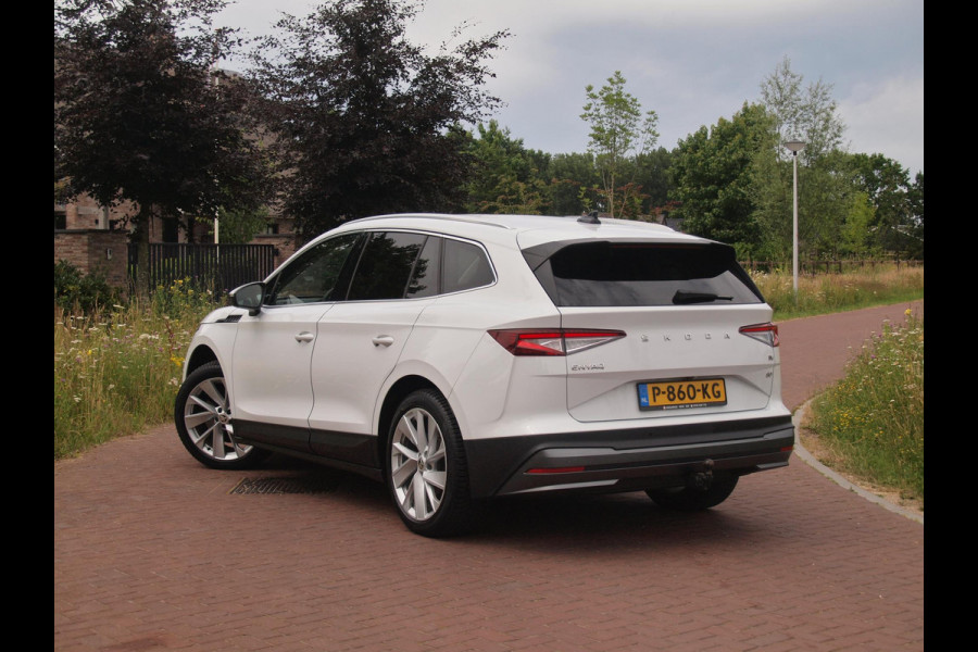 Škoda ENYAQ iV 80 | Camera | Trekhaak | ACC | Sfeerverlichting | Matrix-LED Leer |