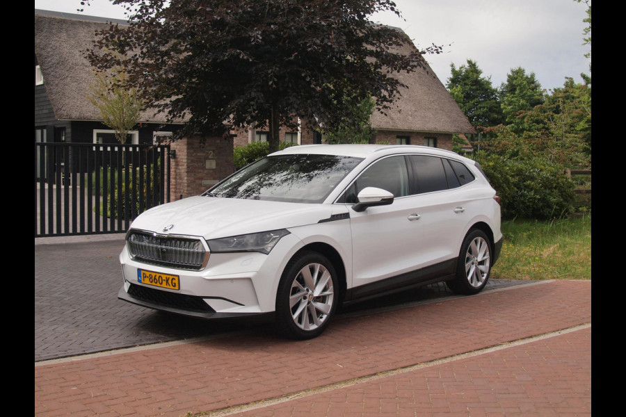 Škoda ENYAQ iV 80 | Camera | Trekhaak | ACC | Sfeerverlichting | Matrix-LED Leer |