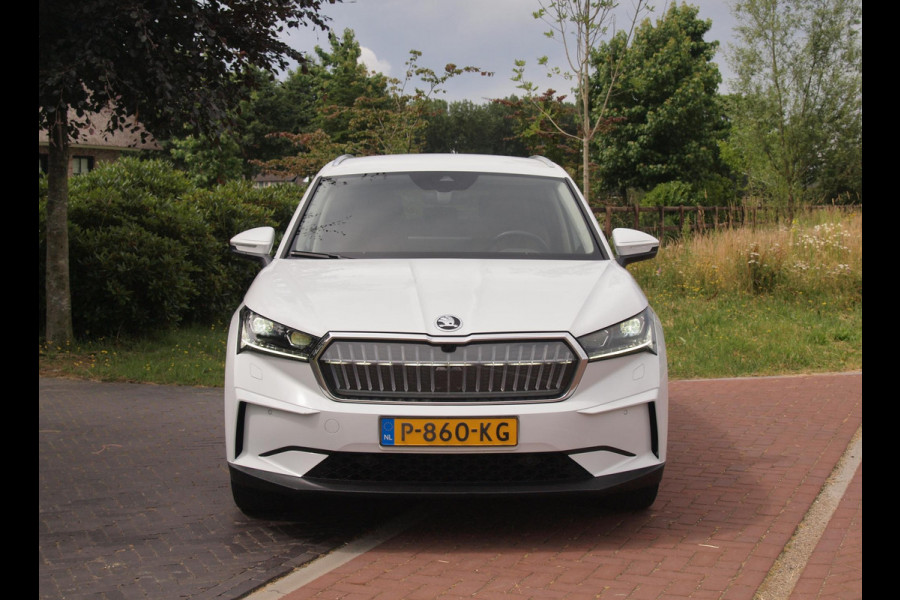 Škoda ENYAQ iV 80 | Camera | Trekhaak | ACC | Sfeerverlichting | Matrix-LED Leer |